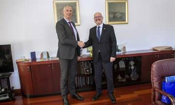 Gradonačelnik Ivica Puljak primio izraelskog veleposlanika Ilana Mora