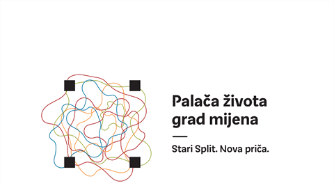 Vizualni identitet projekta Palača života, grad mijena: „Stari Split. Nova priča.“