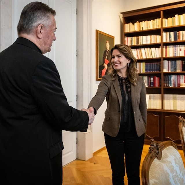 Uoči Sudamje susreli se povjerenica Veža i nadbiskup Barišić