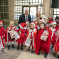 Najslađa čestitka: Djeca splitskih vrtića donijela radost blagdana u Gradsku upravu